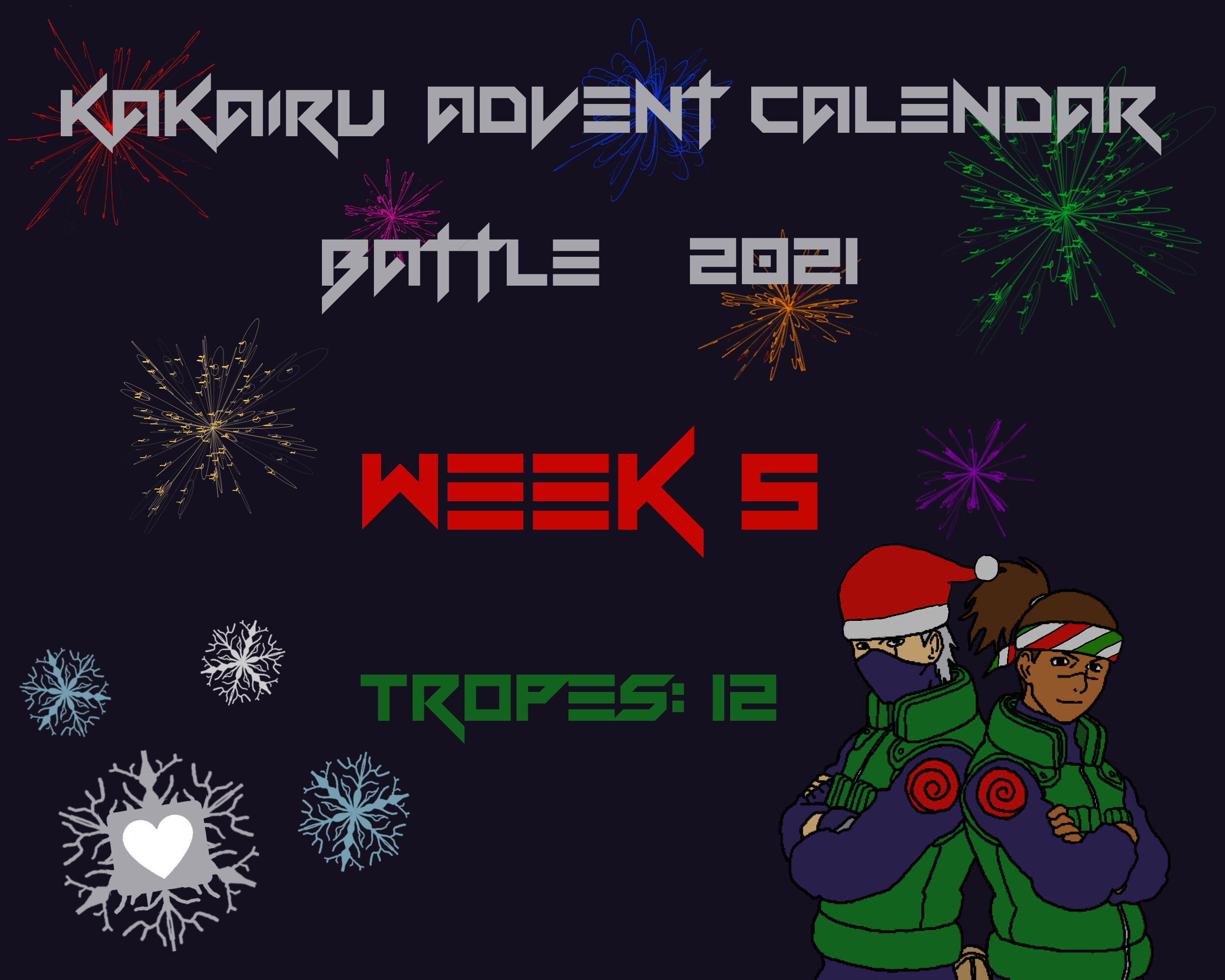 week 5 advent calendar battle